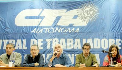 La CTA Autnoma anunci un paro nacional para el 15 de febrero