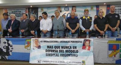 La marcha moyanista del 21-F agrietó las 62 Organizaciones Peronistas