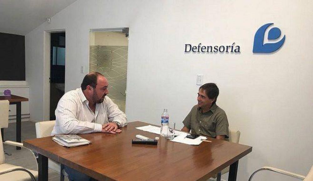 General Paz: el intendente Lvarez se reuni con el defensor del pueblo Guido Lorenzino