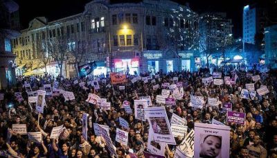 Miles de personas protestan contra la coacci�n religiosa en Ashdod