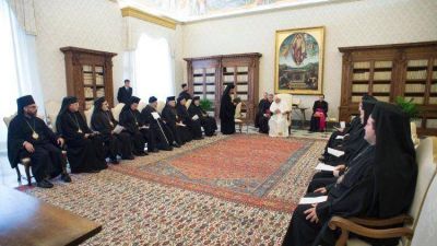 Papa: en mi coraz�n la Iglesia Greco-Melquita, Siria y Oriente Medio