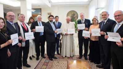 CJL: Reuni�n con el Pap�