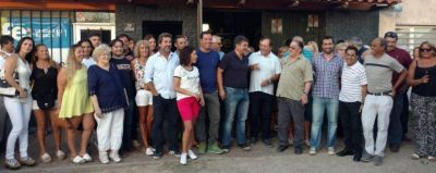 Vilchez reuni� al diputado Rago y a concejales en la Unidad B�sica N� 1 Donaldo Nardelli