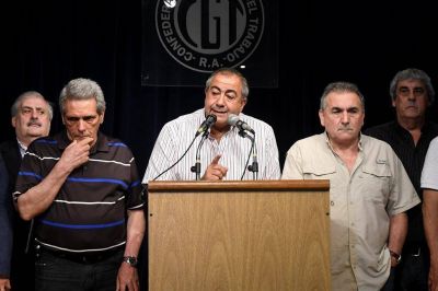 Schmid, sobre el triunvirato de la CGT: �Entr� en una crisis profunda, el ciclo est� agotado�