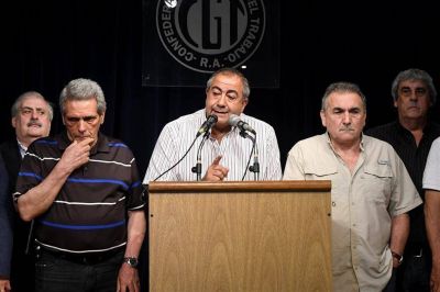 Se profundiza la grieta de la CGT y crece la tensi�n por la marcha