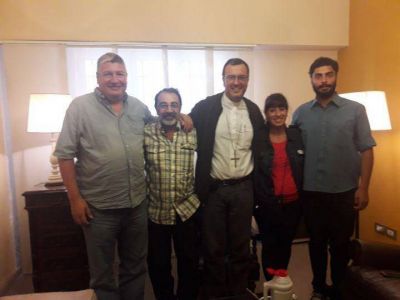 El Obispo recibi� a organizaciones sociales de Mar del Plata