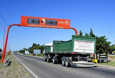 En dos meses, todos los accesos a la provincia contar�n con lectores de patente