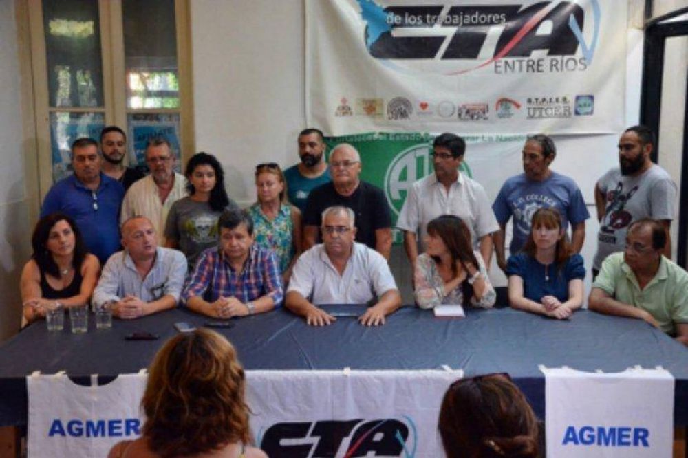 CTA Entre Ríos y otras organizaciones marcharán el 21 contra el ajuste
