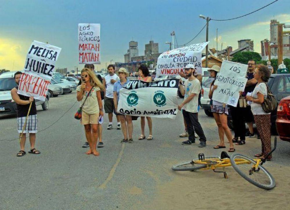 Nueva manifestacin contra la planta de fertilizantes en Puerto Quequn