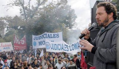 Los judiciales se suman a la marcha de Camioneros