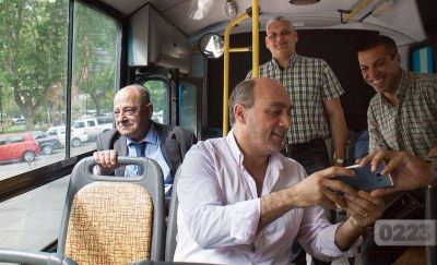 Arroyo present� proyecto para aumentar el Fondo municipal de Transporte de 1,5% a 3%