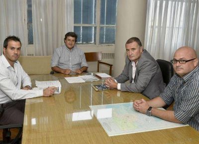 El subsecretario de Hidr�ulica se reuni� con el intendente de Ramallo