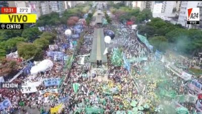 Se llena la 9 de Julio