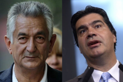 Con olor a candidaturas: Rodr�guez Sa� y Capitanich se peinan para la foto del plenario de San Luis