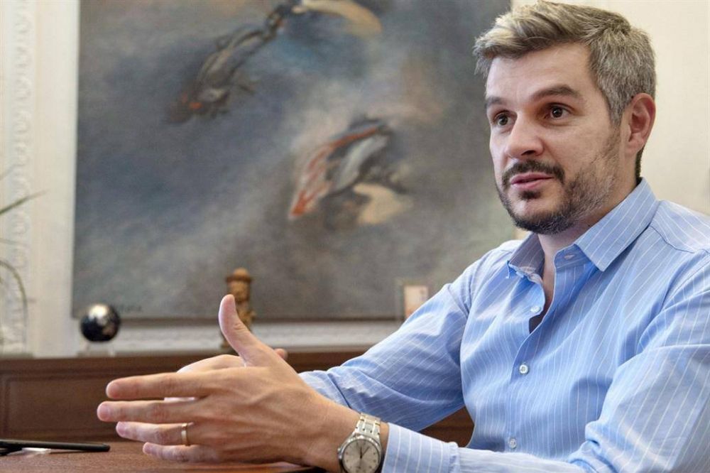 Fuerte apoyo de Marcos Pe�a a Luis Caputo: 