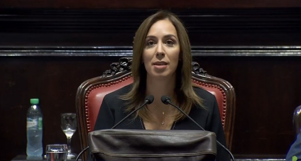 El fallido de la gobernadora Vidal en su discurso: �El Parque E�lico de Necochea est� terminado�