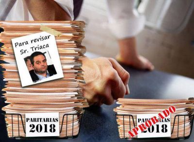 Paritarias con 