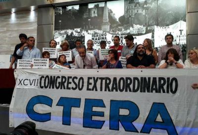 CTERA anunci� paro nacional: 