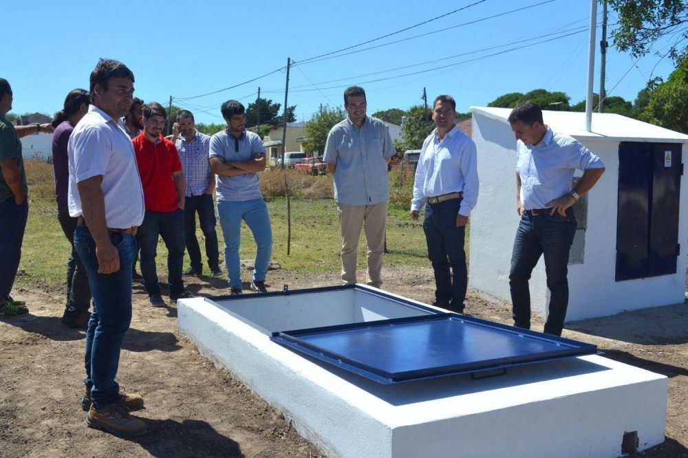 Ponen en funcionamiento un nuevo pozo de captacin de agua en Miramar