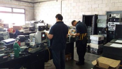 En Tandil se recuperan cuarenta toneladas de basura electr�nica por a�o