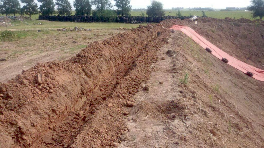 Curuz�: destacan avance en nivelaci�n del terreno para el relleno sanitario