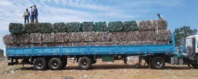 El Campo El Abasto realizó la primera carga de residuos reciclados del año