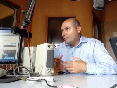 Reyes asegur� que ya se notan los beneficios los desag�es en Fuertes