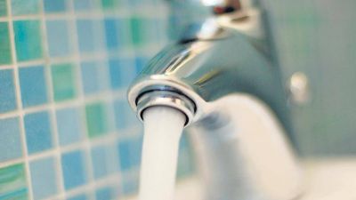 El agua se pone salada