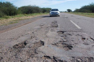 La ruta 16, clave para la integraci�n NEA-NOA, en estado calamitoso