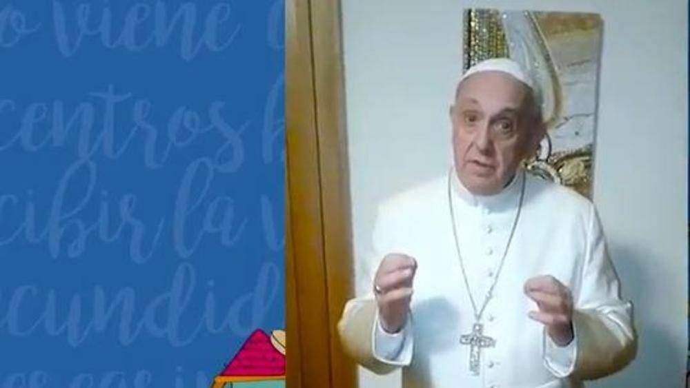 Argentina; video-mensaje del Papa a una casa hogar: Sigan adelante porque ustedes estn sembrando mucho bien en la Patria
