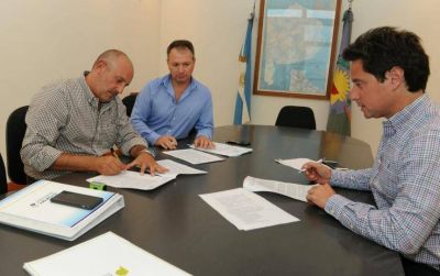 S�nchez Zinny acord� con intendente massista las obras del Fondo Educativo Nacional