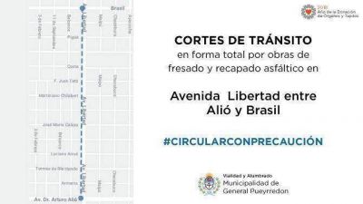 Inician obras de asfalto en la avenida Libertad desde Ali� hacia Brasil