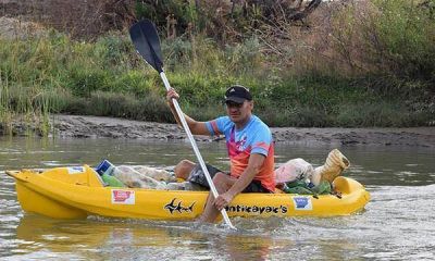 Rawson: Sacando basura del r�oSe realiz� la campa�a de limpieza del r�o Chubut
