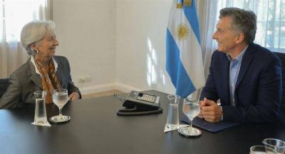 Lagarde visit� a Macri y volvi� a elogiar 