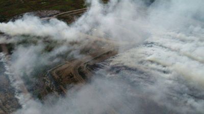 Grave acusaci�n sobre presunto incendio intencional del predio de residuos