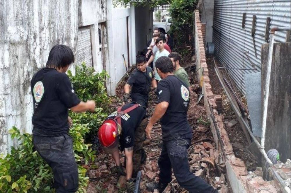 Se registraron anegamientos temporarios, pero las obras hidr�ulicas mejoraron el escurrimiento del agua de lluvia