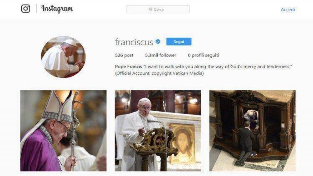 Dos aos de @Franciscus: la misericordia contada con imgenes