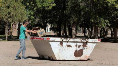 Volvieron los contenedores gratis para tirar la basura