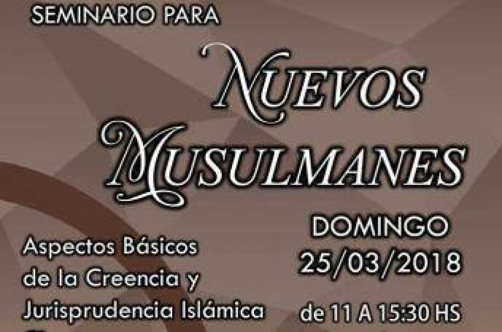 Seminario para nuevos musulmanes en el Centro Cultural Islmico de Buenos Aires