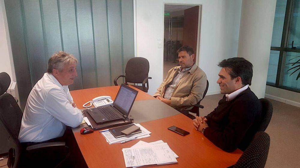 L�pez y la empresa que ejecuta la obra de gas en Claraz firmar�an un convenio