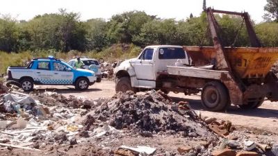 La Municipalidad de Escobar clausur� un basural clandestino
