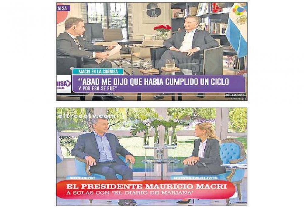 Reporteando a Macri