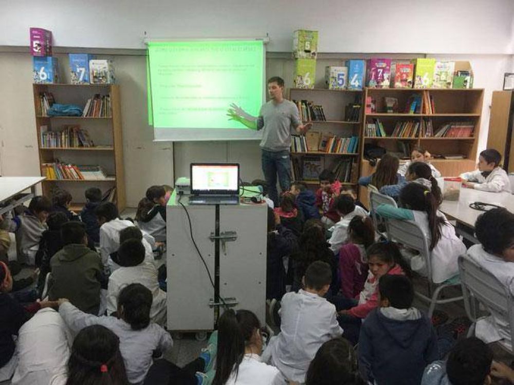 Residuos domiciliarios: charlas en los colegios para generar conciencia