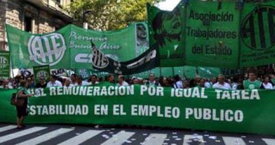 Contra los despidos, ATE va a un paro nacional el 11 de abril con acampes y movilizaciones