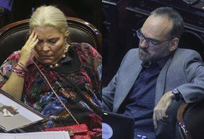Fernando Iglesias y Elisa Carri�, en el centro de la pol�mica por el canje de pasajes a�reos