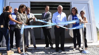 Se inaugur� el acueducto Totoras � Salto Grande