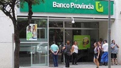 Confirmaron el paro del Banco Provincia este martes y mi�rcoles