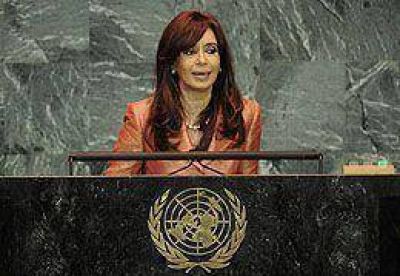 Ante la ONU, Cristina hizo un fuerte reclamo a Ir�n por la causa AMIA y repudi� el golpe en Honduras