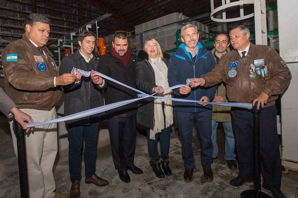 Con la inauguracin de la nueva planta de Andorra, 8100 vecinos de Ushuaia tendrn agua potable