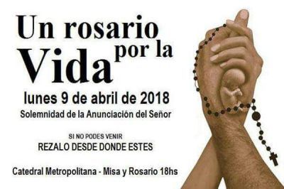 El cardenal Poli presidir� Un Rosario por la Vida